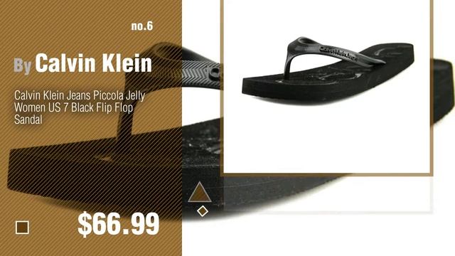 Calvin Klein Women Flip Flops // New & Popular 2017 смотреть онлайн