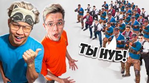 Джентельмен vs 50 ХЕЙТЕРОВ! **послал подписчиков?**