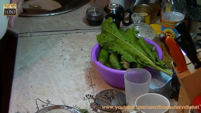 Маринованные огурцы на зиму смотреть онлайн