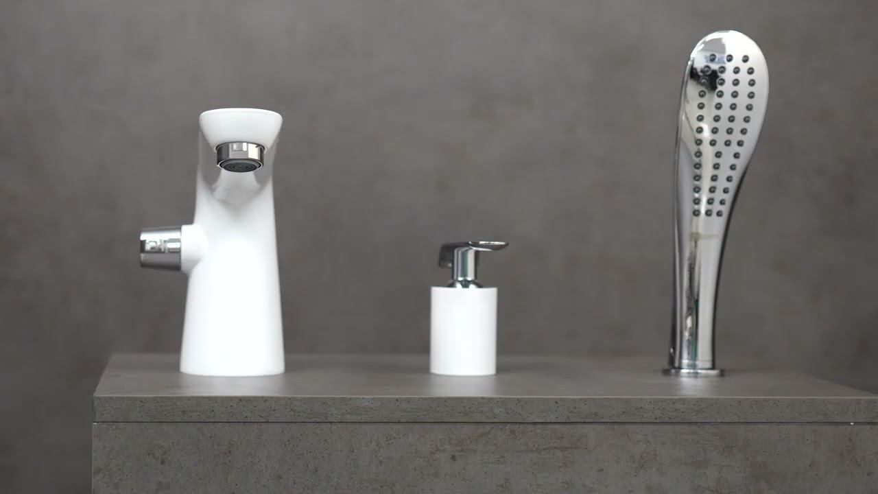 Смеситель Lemark Melange LM4947CW на борт ванны смотреть онлайн