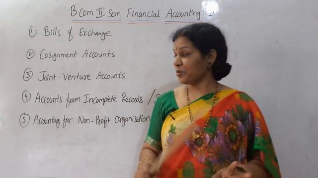 B.Com II Sem Financial Accounting Subject Topics With Video Links смотреть онлайн