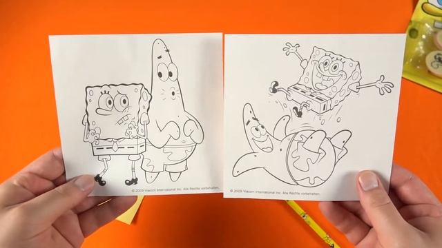 SPONGEBOB SURPRISE Party BAG | Tongue Tattoo Phone Case Coloring Set смотреть онлайн