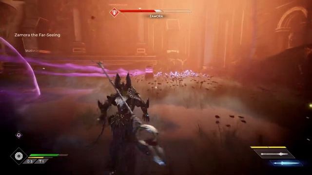 GodFall : First Playthrough : Zamora : The Far-Seeing (Boss Fight) смотреть онлайн