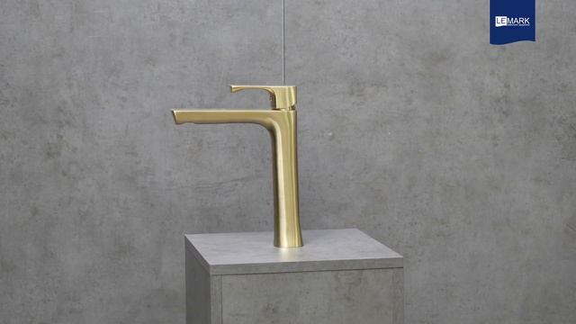 Смеситель Lemark Ursus LM7209BG для раковины монолитный смотреть онлайн