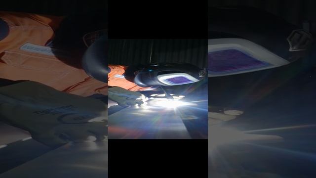 Аргоновая сварка алюминия.