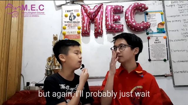 DIALOG PRE/INTERMEDIATE - MONTHLY TEST AUGUST, 2019 - MERRY ENGLISH COURSE JAKARTA (MEC JKT) смотреть онлайн