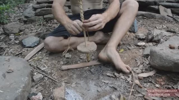 Primitive Technology Cord drill and Pump drill