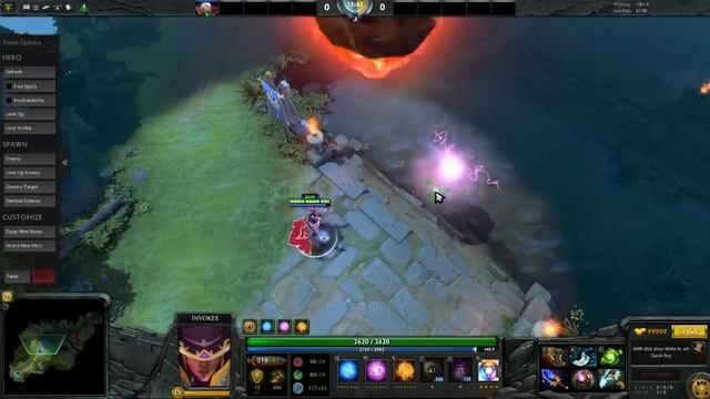 Dota 2 invoker usefull late game refresher combo massive damage смотреть онлайн