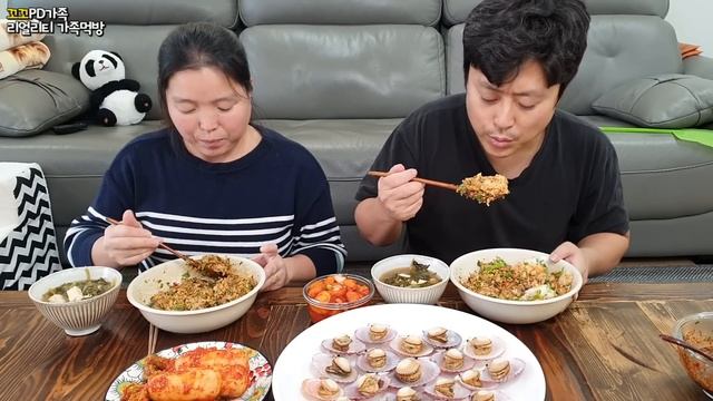 홍가리비 듬뿍! 홍가리비 비빔밥 만들기😋(ft.시래기된장국,알타리김치)ㅣRed Scallops Bibimbap With Kimchiㅣ MUKBANGㅣEATING SHOW