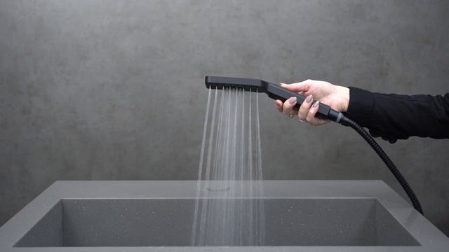 Лейка душевая Lemark LM8123BL, 3-функциональная смотреть онлайн