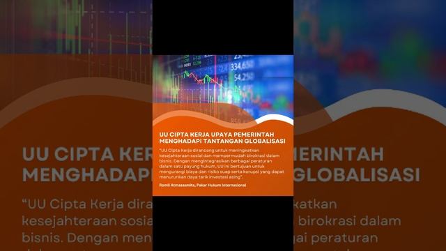 UU Cipta Kerja merupakan kebijakan Pemerintah mengantisipasi dampak negatif era globalisasi. смотреть онлайн