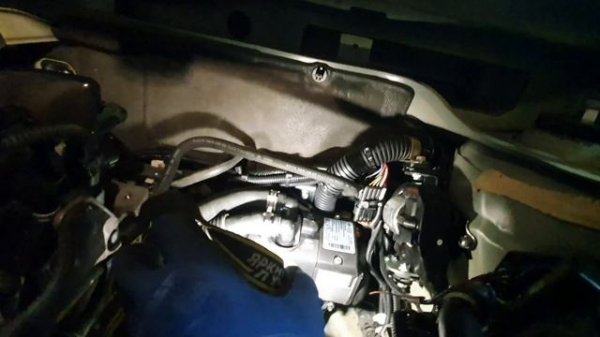 Honda freed, установка предпускового подогревателя Бинар 5s