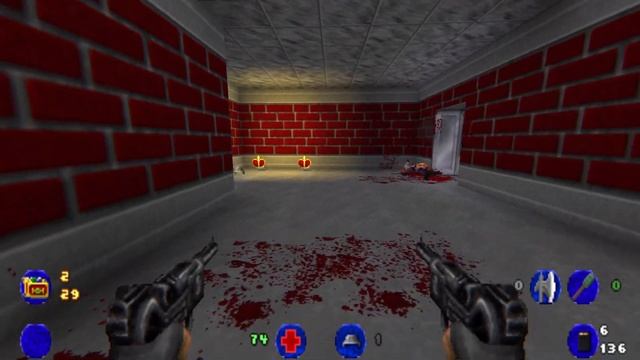 Brutal Wolfenstein - UBER DIFFICULTY - E2 : Floors 1 & 2 - MUTANTS! "Never go FULL Nazi" смотреть онлайн