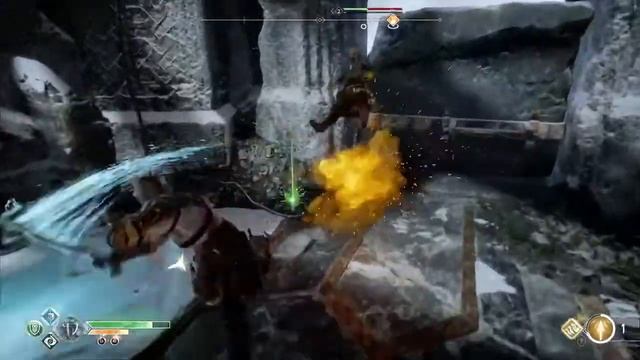 God of War parte #13 terra dos gigantes "gameplay PT-BR jogo exclusivo de PS4" detonado walkthrogh. смотреть онлайн