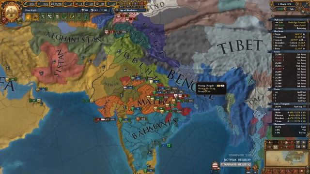 Invasion of India - EU4: Saladin's Legacy (4) смотреть онлайн