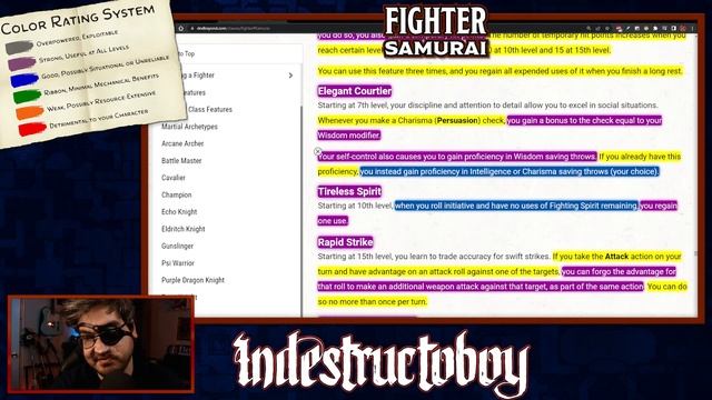 Fighter: Samurai | D&D Subclass Review смотреть онлайн