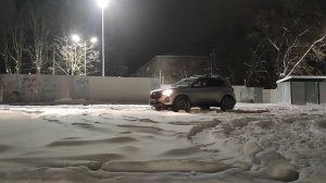 проезжаем по свежему снегу на Chery Tiggo 4 Pro