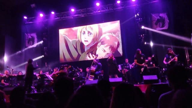 Utsukushiki Zankoku Na Sekai | Shingeki No Kyojin. | Live/Vivo Teatro Caupolicán Chile 19/03/2022. смотреть онлайн