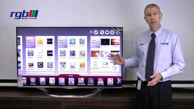 LG LA740V Series Review - 42LA740V, 47LA740V, 55LA740V, 60LA740V - Smart 3D LED TV | RGB Direct смотреть онлайн