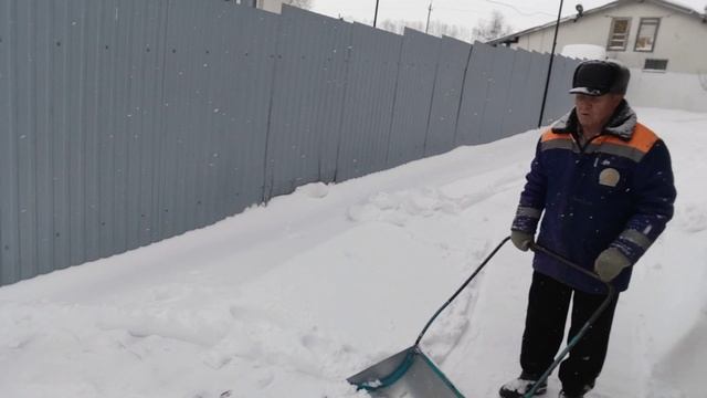Уборка снега // ответ на комментарии // смотреть онлайн