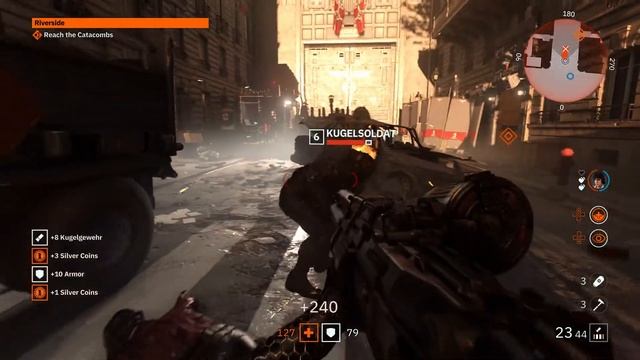 Road 2 Plat Wolfenstein Young blood episode 2 (Dimitri) смотреть онлайн