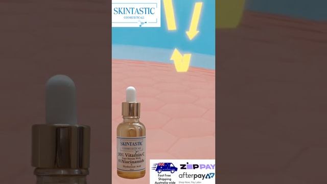 Skintastic 20% Vitamin C Serum With 8% Niacinamide And Hyaluronic Acid $35