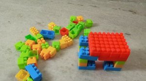 Что-то типа лошадки получилось!!! ЛЕГО КОНСТРУКТОР  - Разнообразие кубиков лего! Играем вместе с дет