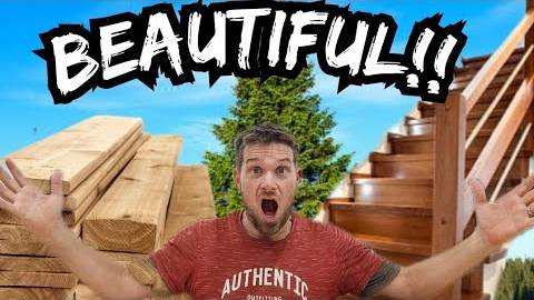 Канадская семья в НН.. Full DIY Home Stairs Build! How to STAIRS! смотреть онлайн