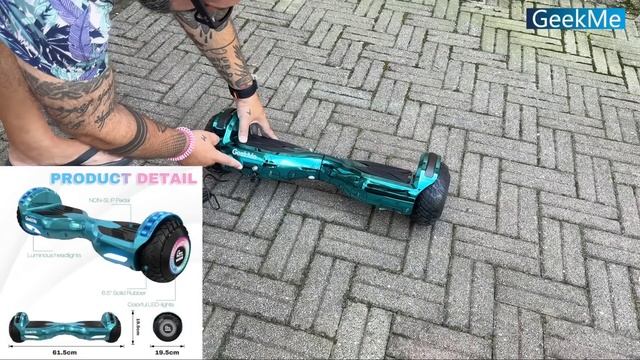 GeekMe Z5 - Hoverboards 6,5” dual motor led and speakers смотреть онлайн