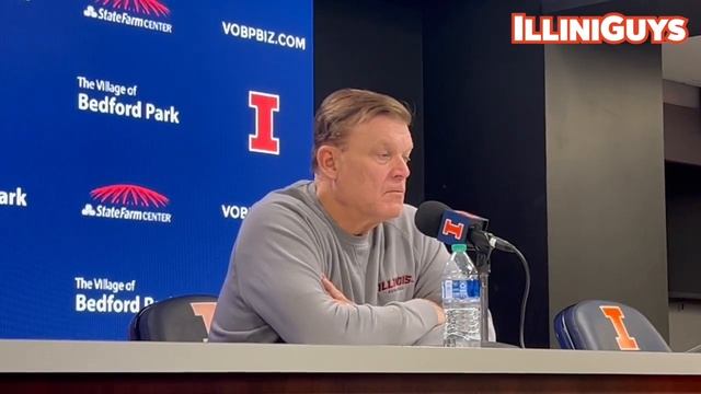 Illinois Head Coach Brad Underwood Pre-Michigan Media Conference - Feb. 12, 2024 смотреть онлайн