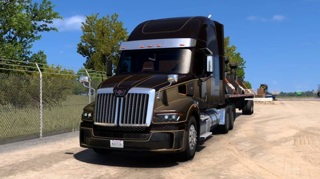 Рейс Бойсе - Грейнджвилл (штат Айдахо) в American Truck Simulator. смотреть онлайн