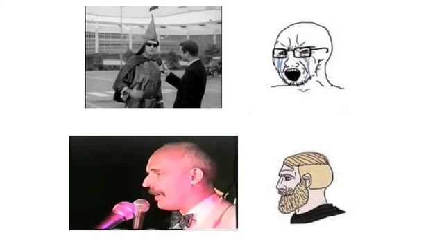 Virgin KKK member vs Chad Polish Politician (About The Beatles) смотреть онлайн