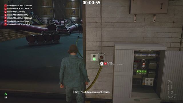 Hitman 3 - Mendoza - Electrocution Accident, SA - 1:35 смотреть онлайн