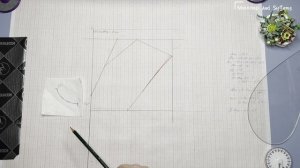 Жакет. Построение двухшовного рукава с передним и локтевым швами #шитье