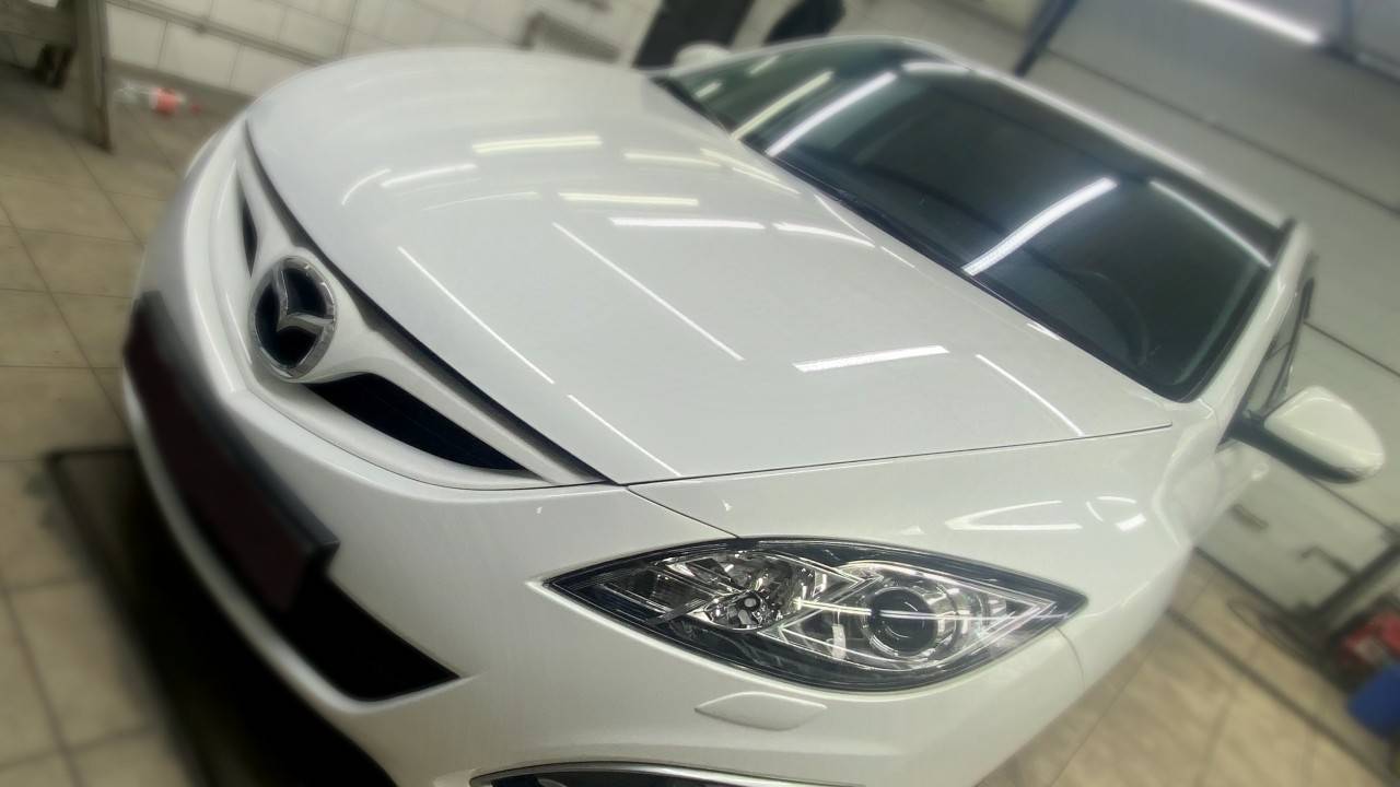 Мазда 6, антикоррозийная обработка (Начало)