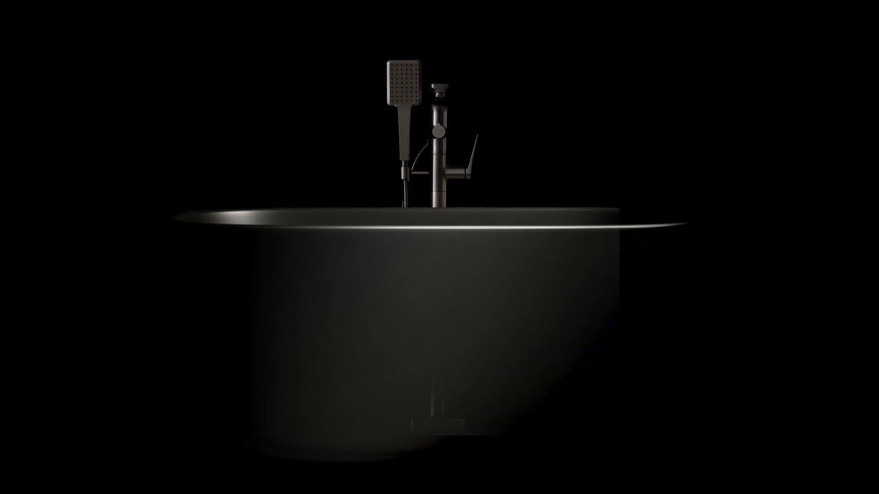 Смеситель для ванны напольный LEMARK BRONX LM3744GM смотреть онлайн