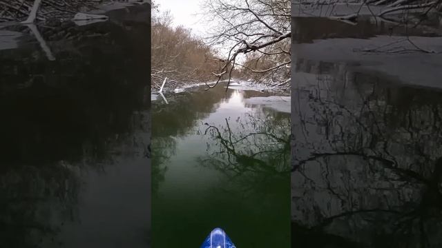 Зимой опасно сплавляться на SUP смотреть онлайн