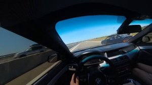 поездка на море bmw 5 в тонере от первого лица