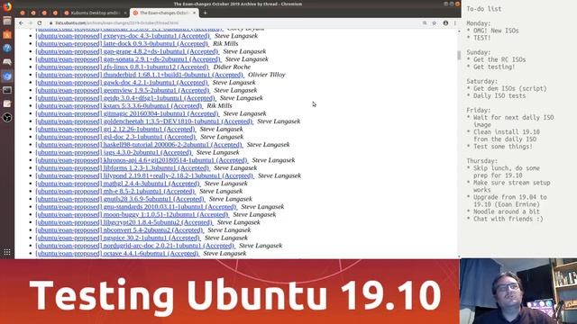 Testing Ubuntu 19.10 2nd Release Candidate - T-3 days! смотреть онлайн