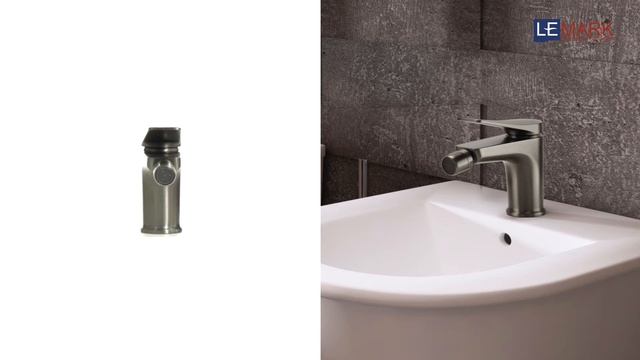 Смеситель для биде LEMARK BRONX LM3708GM смотреть онлайн