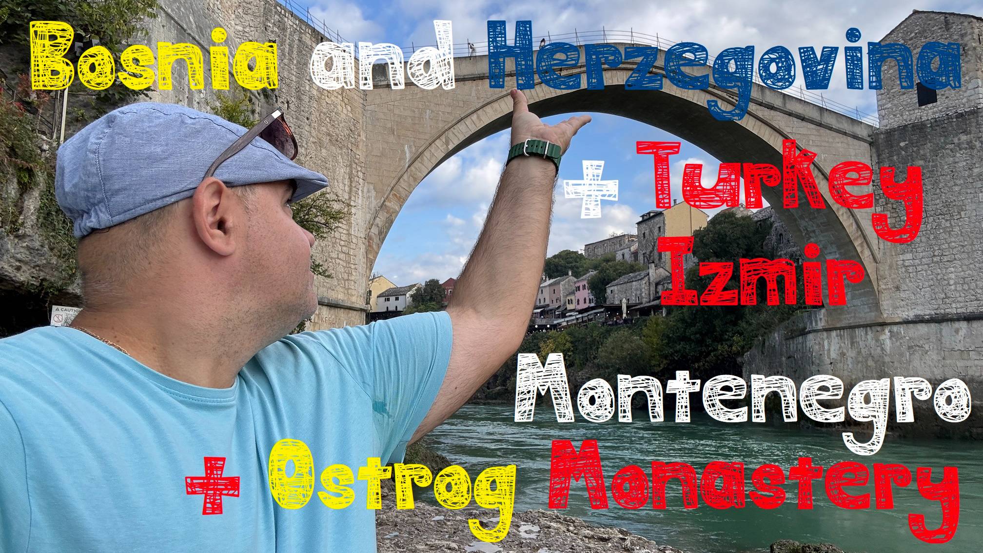 Босния и Герцеговина стоит ли ехать? Водопады и Мостар. Черногорский Острог и Ikea Измира по пути.