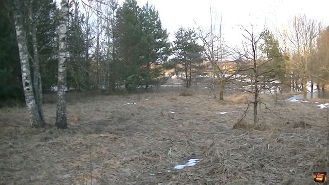 Медаль на старой ДОРОГЕ! Коп за паводком. Весна пришла. смотреть онлайн