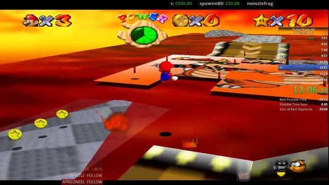 23:44 SM64 Speedrun 16 (EMU) смотреть онлайн