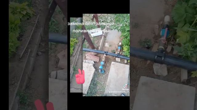 замена поливных труб на дачном участке. смотреть онлайн
