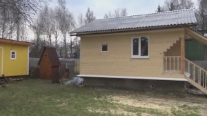 Постройка каркасной бани 2024год часть 3