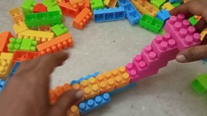 Делаем большой самолет! Играем вместе с детками! Блоки LEGO Для детей!  Игры для детей #asmr #лего Л