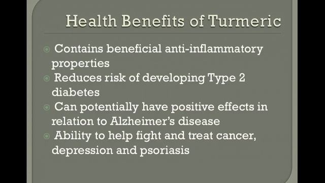 Health Benefits of Turmeric смотреть онлайн