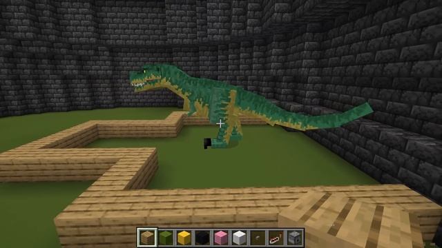 Having a DINOSAUR FAMILY In Minecraft! смотреть онлайн