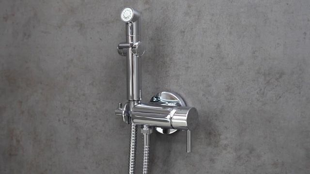 Смеситель Lemark Solo LM7166C с гигиеническим душем, встраиваемый смотреть онлайн