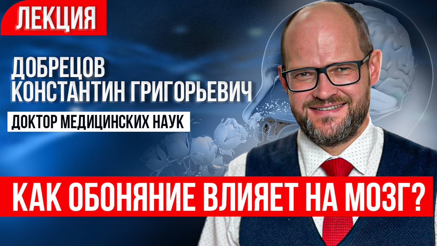 Лекция доктора медицинских наук. Нарушения обоняния — последствия для мозга и здоровья человека смотреть онлайн